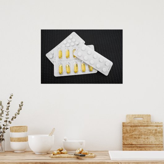 Poster Pilules (Cuisine)