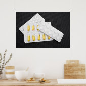 Poster Pilules (Cuisine)