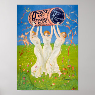 Poster Pilules roses pour les gens pâles