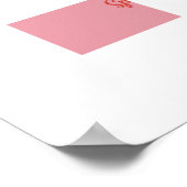 Poster Piment Rouge Piquant (Coin)