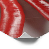 Poster Piments rouges (Coin)