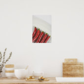Poster Piments rouges (Cuisine)