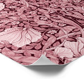 Poster Pimpernel Maroon, William Morris (Coin)