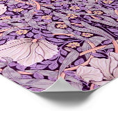 Poster Pimpernel Purple, William Morris (Coin)