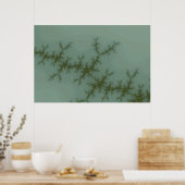 Poster Pin à Neige - Art Fractal (Cuisine)