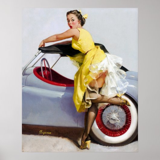 Poster Pin convertible vers le haut (Devant)