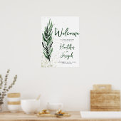 Poster Pin d'hiver et Mariage de Noël Gold (Cuisine)