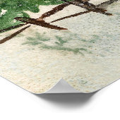 Poster Pin Lone Snowtree Imprimer (Coin)