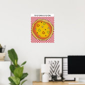 Poster Pin the Pepperoni on the Pizza Game (Bureau à domicile)