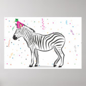 Poster Pin the Tail on the Zebra (24x36) (Devant)