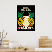 Poster Piña Colada Cocktail Dons (Cuisine)