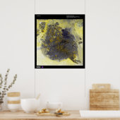 Poster Pinacate Volcano Field Sonora Mexique (Cuisine)