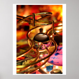 Poster Pinball de rampe magique