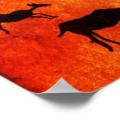 Poster Pinball préhistorique (Coin)