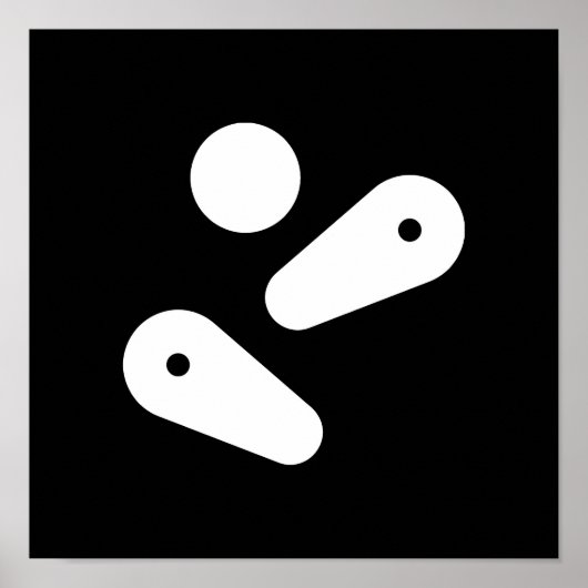 Poster Pinballs & Flippers Pinball #8 (Devant)