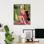 Poster Pince à sécher (Bureau à domicile)