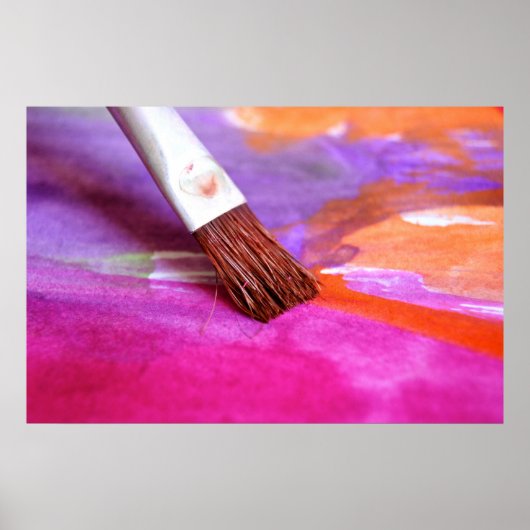 Poster Pinceau (Devant)