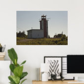 Poster Pinceau d'art du phare Digby (Bureau à domicile)