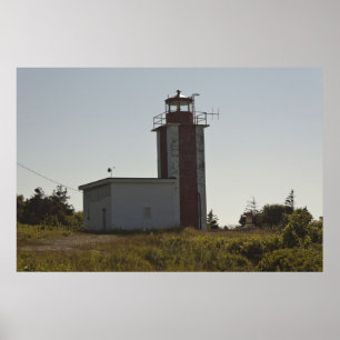 Poster Pinceau d'art du phare Digby