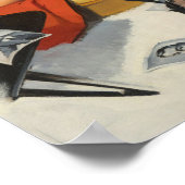 Poster Pinceau de recyclage pour hommes (Coin)