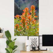 Poster Pinceau indien (Bureau à domicile)