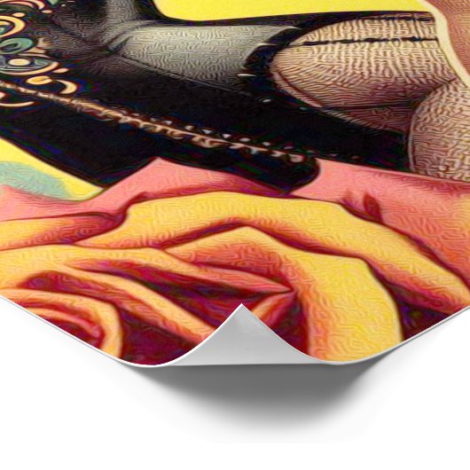 Poster Pinces de beauté vintages (Coin)