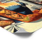 Poster Pinces Vintages tatouées (Coin)