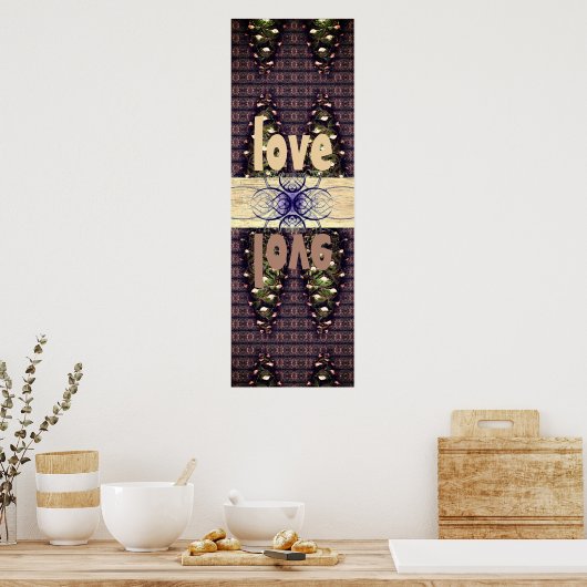 Poster Pine Cone Monogram Shishka (Cuisine)