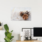 Poster Pine cones (Bureau à domicile)