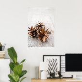 Poster Pine cones (Bureau à domicile)