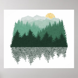 Poster Pine Forest Dash 2