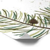 Poster Pine & Or Noël Folio Cérémonie débranchée (Coin)