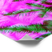 Poster Pine Tree Style moderne Art photographique Imprime (Coin)