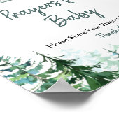 Poster Pine Trees Forêt Prières pour bébé Signal (Coin)