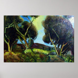 POSTER PINÈDE EN TOSCANE