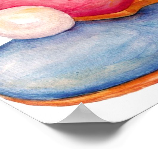 Poster ping-pong (Coin)