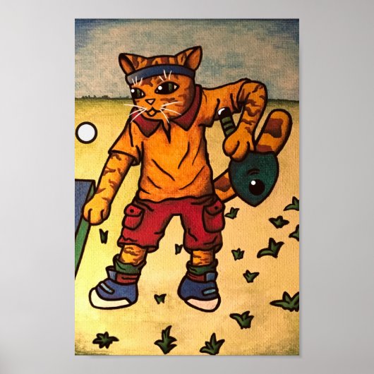 Poster Ping-Pong De Pong De Table (Devant)