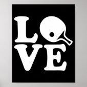 Poster Ping pong ping-pong amour (Devant)