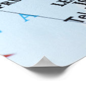 Poster Pingle de carte placée à Jérusalem, Israël sur la  (Coin)