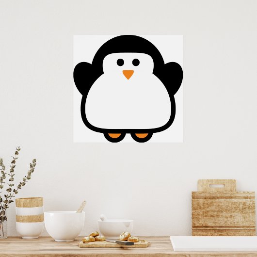 Poster Pingouin (Cuisine)