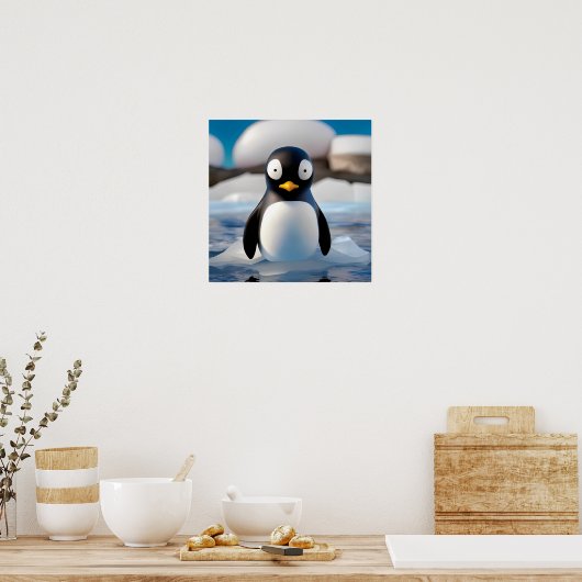 Poster Pingouin (Cuisine)