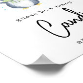 Poster Pingouin - Combien de bonbons (Coin)