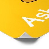 Poster Pingouin de dessin mignon et moderne (Coin)