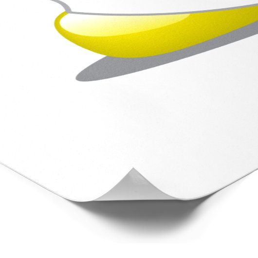 Poster Pingouin de tennis (Coin)