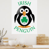 Poster Pingouin irlandais (Cuisine)