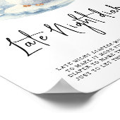 Poster Pingouin - Late Night couches (Coin)