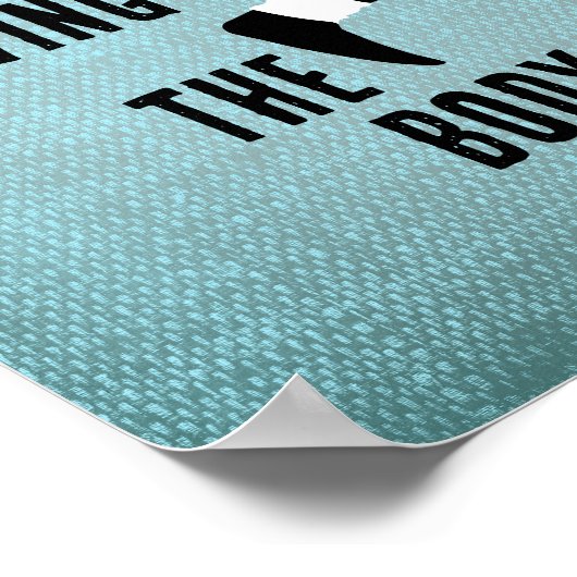 Poster Pingouin motivationnel (Coin)