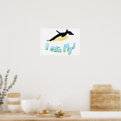 Poster Pingouin volant (Cuisine)