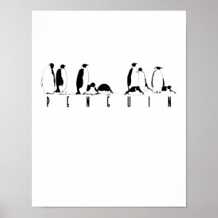 Poster Pingouins