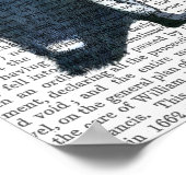 Poster Pingouins Avec Coeurs D'Amour (Coin)